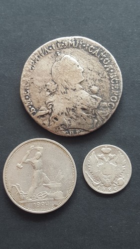 Russland silber rubel 1764 - silber,