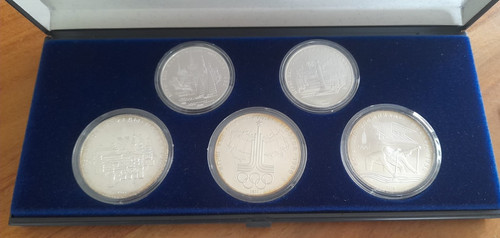 Münzsatz xxii olympiade - xxii.,